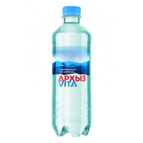 Вода "Архыз" 0.5 литра, газ., ПЭТ, 12 шт. в уп. от магазина Vitarel