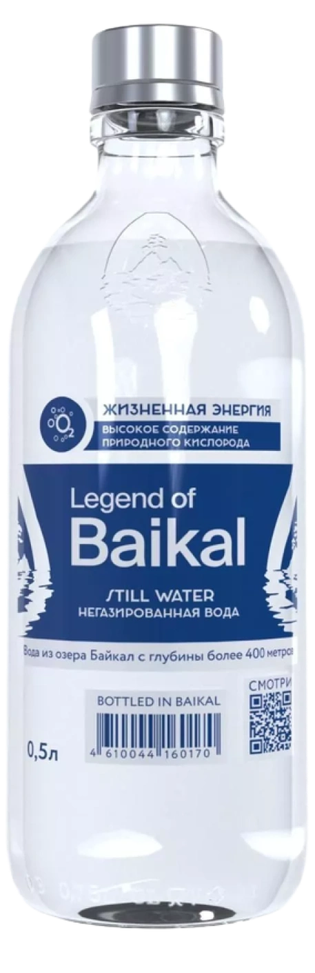 Вода "Легенда Байкала" 0.5 литра негазированная (стекло) уп. 8 шт. от магазина Vitarel