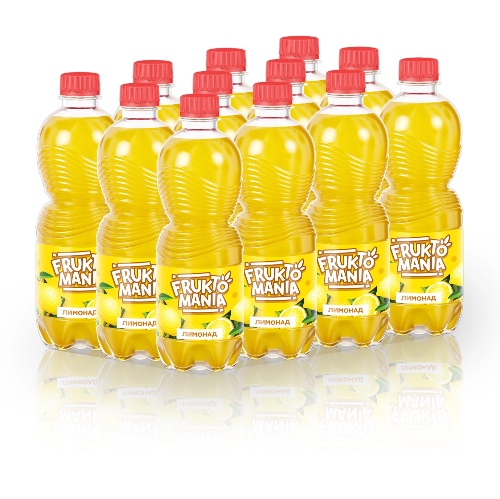 Газированный напиток Fruktomania Лимонад 0,5 литра, 12 шт от магазина Vitarel