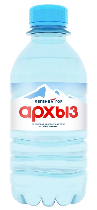 Вода "Легенда Гор Архыз" 0,25 литра, негаз, пэт уп. 12 шт. от магазина Vitarel