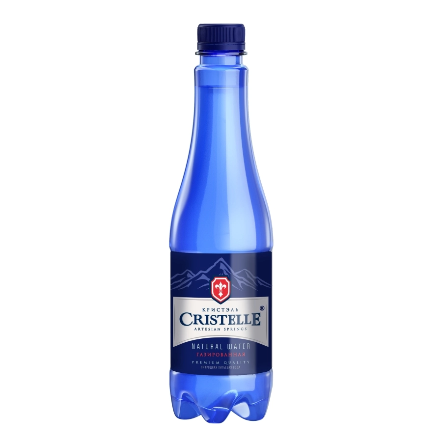 Вода Cristelle 0.5 литра, газ, пэт, 12 шт. в уп. от магазина Vitarel